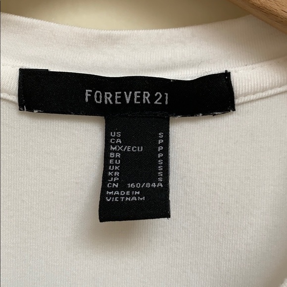 White Tee Bodysuit - Picture 3 of 3